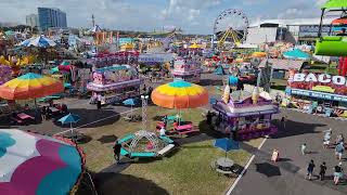 Riding Rides 🎢 At FLORIDA STATE FAIR 🎡 2023  4K 60fps [upl. by Turpin]