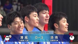 【フジテレビ公式】春の高校バレー2019男子決勝・清風大阪vs洛南京都＜決勝ダイジェスト＞ [upl. by Atnoek]