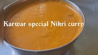 Karwar special Nikri curry  Plain karwari Coconut Curry Recipe [upl. by Eenttirb]