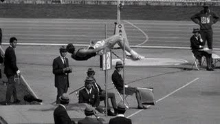 Dick Fosbury Changes The High Jump Forever  Fosbury Flop Mexico 1968 Olympics [upl. by Alleinnad]