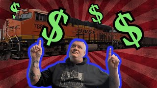 How much do conductors make amp training pay  Railroad Life [upl. by Eednam]