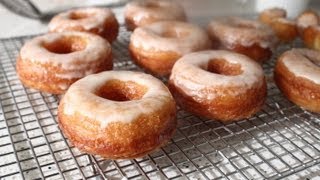 Cronuts  Part 2 Frying and Eating  Doughnut and Croissant Hybrid Recipe [upl. by Elreath514]