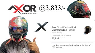 AXOR  STREET HELMET  Panther edition axorhelmet pantheredition [upl. by Temirf120]