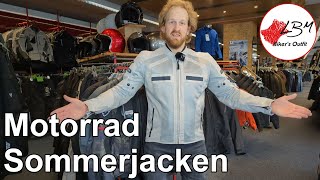 Motorrad Sommerjacken  Worauf achten [upl. by Inatirb]