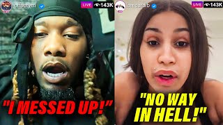 Offset BEGS Cardi B To Take Him Back After CHEATING Scandals [upl. by Bible]