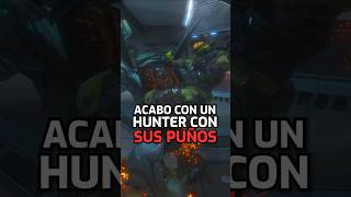 ¡EL SPARTAN QUE DESTROZÓ A UN HUNTER CON SUS PUÑOS shorts curiosidades gaming videojuegos [upl. by Aiciruam]