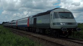 Rail Adventure 43684 amp 43480  1Z43 0818 St Pancras International  Skegness 22062024 [upl. by Arrotal]