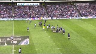 Leinster vs Leicester  Heineken Cup 2009  Final  2 T [upl. by Atinel]