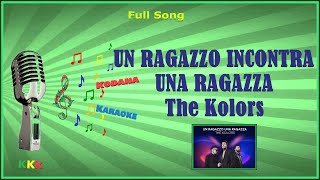 Un ragazzo incontra una ragazza  The Kolors  Karaoke REMIX SISTO RAVE PROJECT  Kodana Karaoke [upl. by Mccall]