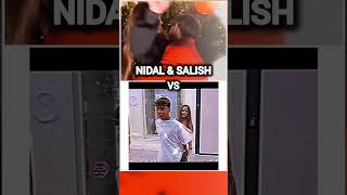 Nidal Wonder and Salish Matter vs Ferran and Salish 🤔🤨 Whos ship is cuter nalish cute nidal [upl. by Odirfliw]