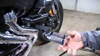 Highway Pegs Uninstall Honda CTX1300 [upl. by Eisdnyl]