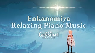 Genshin Impact 24 OST  Relaxing Enkanomiya Piano Cover Collection  Sheets amp MIDIs [upl. by Alatea]