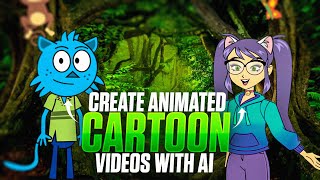 Create Animated Cartoon Videos With AI [upl. by Winnah]