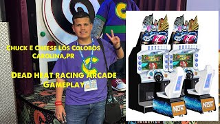 Chuck E Cheese CarolinaPR  Dead Heat Racing Arcade Gameplay 2024 [upl. by Oconnor]