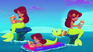 हिंदी Zig amp Sharko 😵 बहुत सारे मरीना 😵 Hindi Cartoons for Kids [upl. by Yrtua]