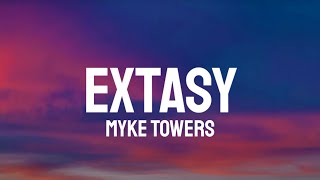 Myke Towers  Extasy LetraLyrics [upl. by Oiluj]