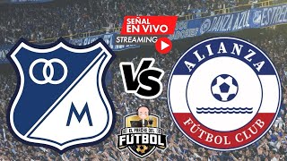 Millonarios 1 vs Alianza FC 1  Fecha 3  Liga I 2024 [upl. by Doersten]