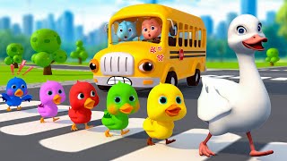 Wheels On The Bus Wheels Go Rounds And More Nursery Rhymes  CoComelon Nursery Rhymes amp Kids Songs [upl. by Akila]