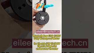 Maytech New 6374 150KV Fully Waterproof Motor for Electric SUP Efoil DIY Electric Foil Assist [upl. by Beau]