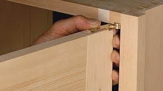 How to Install Offset Knife Hinges [upl. by Smart]