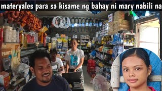 MATERYALES PARA SA KISAME NG BAHAY NI MARY NABILI NA [upl. by Lienhard]