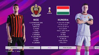 NICE x HUNGRIA  MUNDIAL CLUBS e SELEÇÕES 5° DIVISÃO  SEMIFINAL VOLTA GAMEPLAY [upl. by Rese]