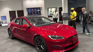 2024 Tesla model S plaid walk around tour [upl. by Iman841]