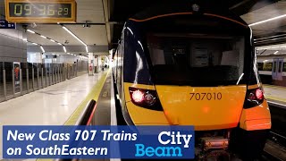 The Class 707 CityBeam trains on SouthEastern [upl. by Drida524]