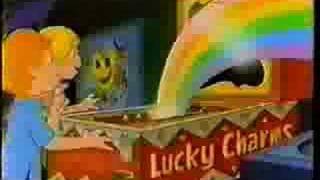 80s Lucky Charms Cereal Commercial 3 [upl. by Ayimat269]