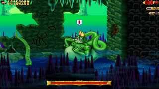 Captain Claw  All Bosses Defeated Without Losing Health 13 Version [upl. by Hsevahb]