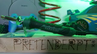 Pirogravador Parkside PBMK 30 A1  unboxing e review [upl. by Nylarat]