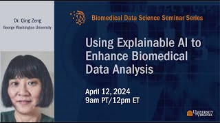 Using Explainable AI to Enhance Biomedical Data Analysis [upl. by Siloum]