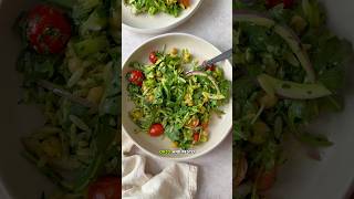 Pesto Orzo Pasta Salad Recipe recipeshorts easyrecipes [upl. by Jerusalem674]