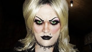 Tiffany  Bride of Chucky  Makeup Tutorial [upl. by Addison]