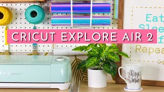 Cricut Explore Air 2 Machine For Beginners  Easy DIY Projects [upl. by Ahsieka]