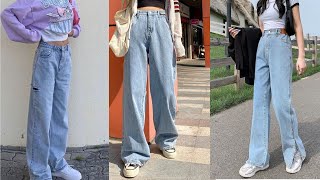 Shopee finds Baggy JeansWide Pants  Tiktok Compilation [upl. by Portwine788]