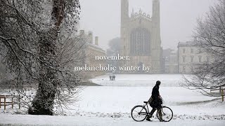 a playlist for a melancholic winter  dark academia playlist [upl. by Annahgiel395]