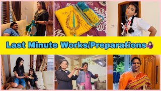 Mom’s New Gold Necklace🎁Last Minute Work and Preparations For Pooja🤷🏻‍♀️SPURTHI VLOGS [upl. by Moitoso]