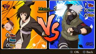 Shizune Vs Kakashi Hatake  Naruto Shippuden Ultimate Ninja Heroes 3 [upl. by Dalury997]