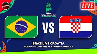 🟢 BRAZIL vs CROATIA  FIFA FUTSAL WORLD CUP 2024 FIXTURES TODAY PREVIEW H2H amp PREDICTIONS [upl. by Cullen]