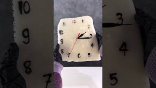 Definisi memakan waktu 😱 clock time edible diy experiment [upl. by Eagle]