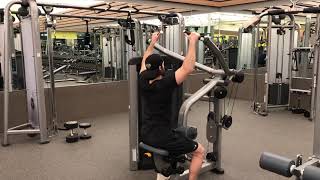 Diverging Lat Pulldown Machine [upl. by Nnilsia]