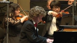 Rachmaninov Piano Concerto No1 Nikolay Khozyainov Moscow 2016 [upl. by Adnouqal]