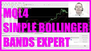 MQL4 TUTORIAL  SIMPLE BOLLINGER BANDS EXPERT ADVISOR [upl. by Lull]