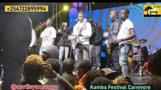 Katombi crowned the show at Kamba festival Carnivore [upl. by Nosreve160]