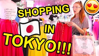 SHOPPING IN HARAJUKU Shop with me at Laforet in Tokyo Japan [upl. by Stiruc]