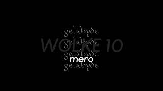 MERO  wolke 10 slowed [upl. by Ynittirb622]