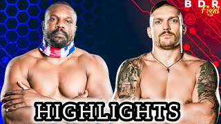 Derek Chisora England vs Oleksandr Usyk Ukraine Boxing Fight Highlights HD [upl. by Dott260]