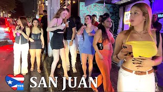 🇵🇷 SAN JUAN 200 AM NIGHTLIFE DISTRICT PUERTO RICO 2023 FULL TOUR [upl. by Phia]