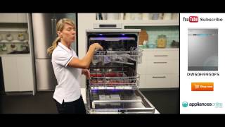 New and improved Samsung WaterWall Dishwasher DW60H9950FS reviewed by expert  Appliances Online [upl. by Cower]